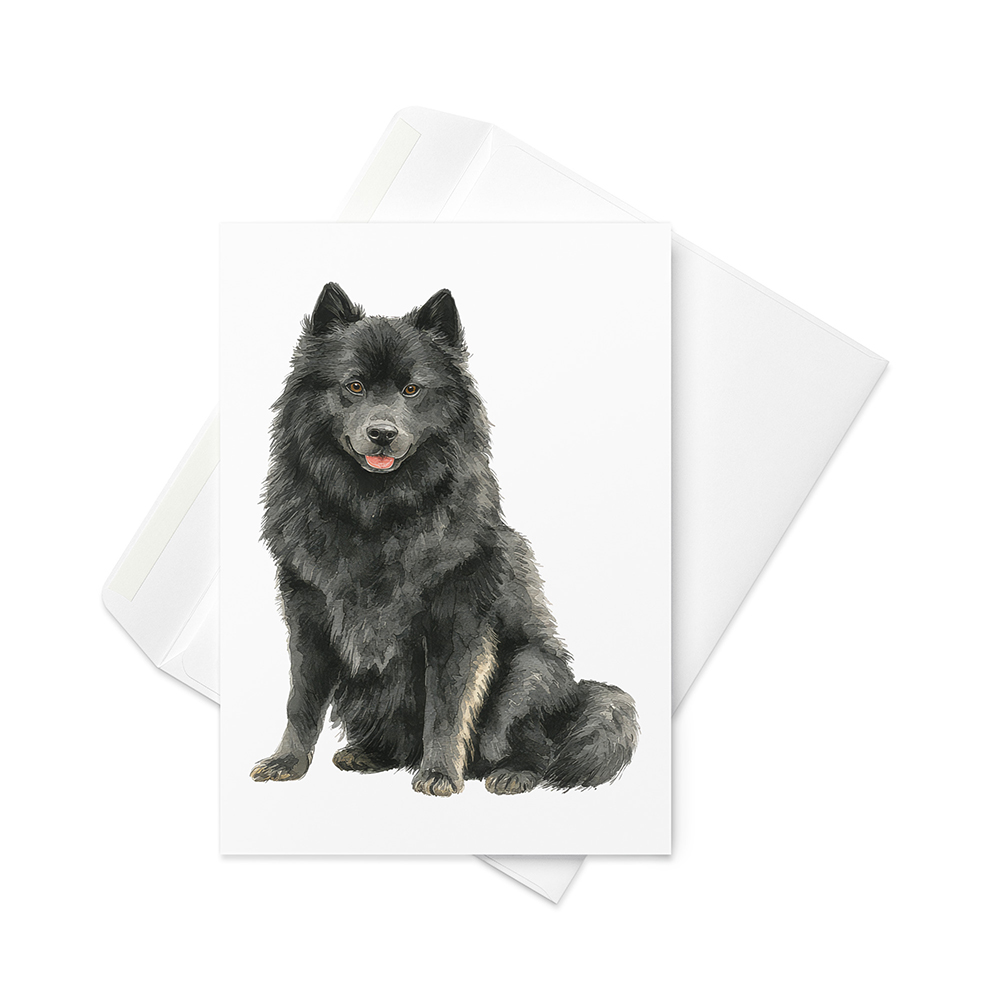 Vikt kort med svensk lapphund