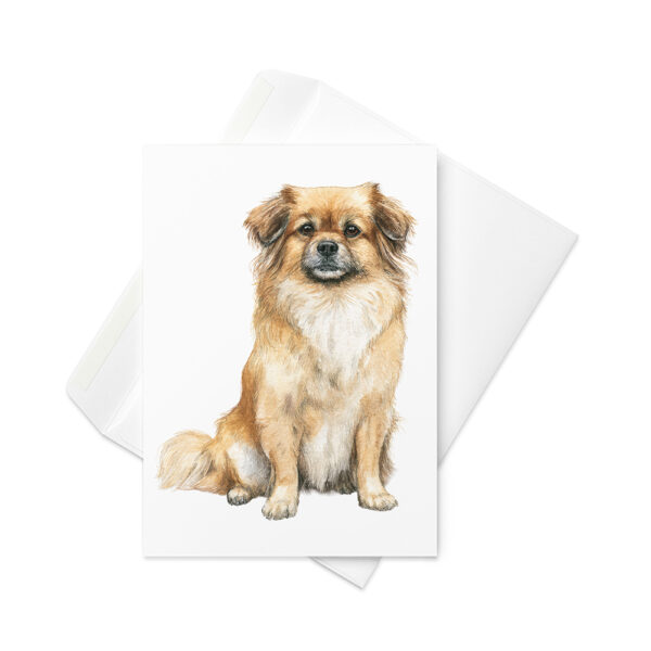 Vikt kort med Tibetansk spaniel