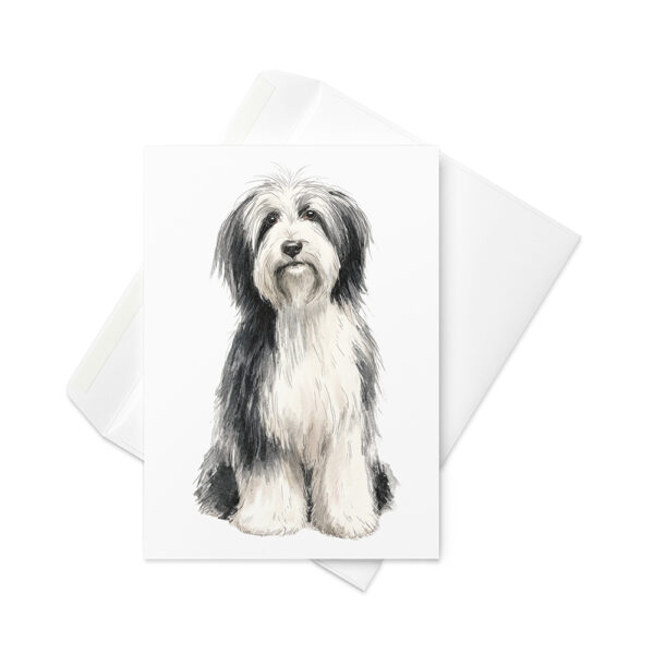 Vikt kort med Tibetansk terrier