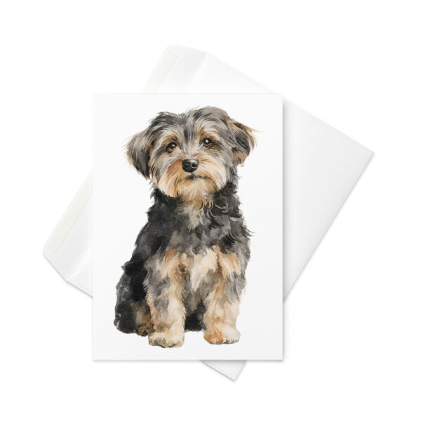 Vikt kort med yorkipoo