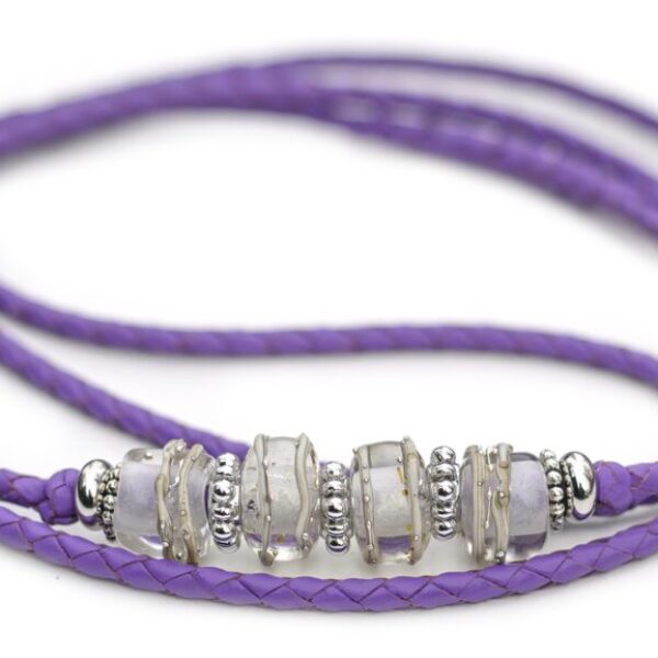 Utställningskoppel i kängruruläder