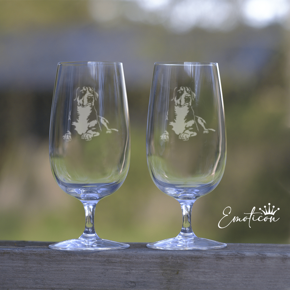 Ölglas grosser schweizer sennenhund