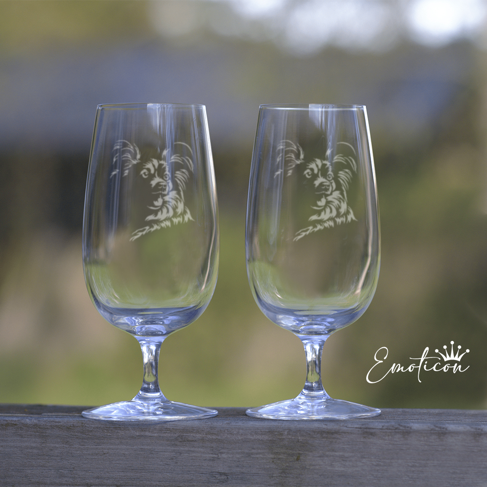 Ölglas papillon