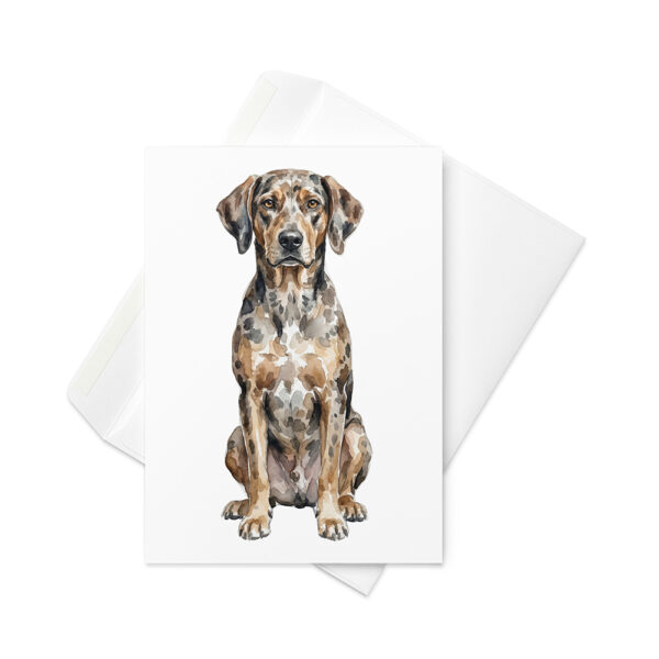 Vikt kort med american leopard hound