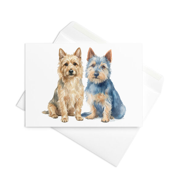 Vikt kort med australisk terrier