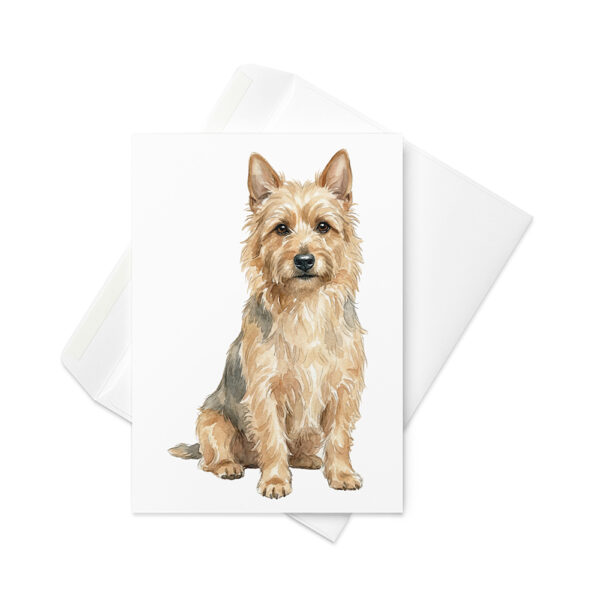 Vikt kort med australisk terrier