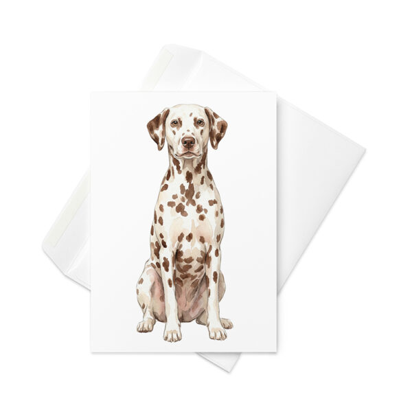 Vikt kort med Dalmatiner