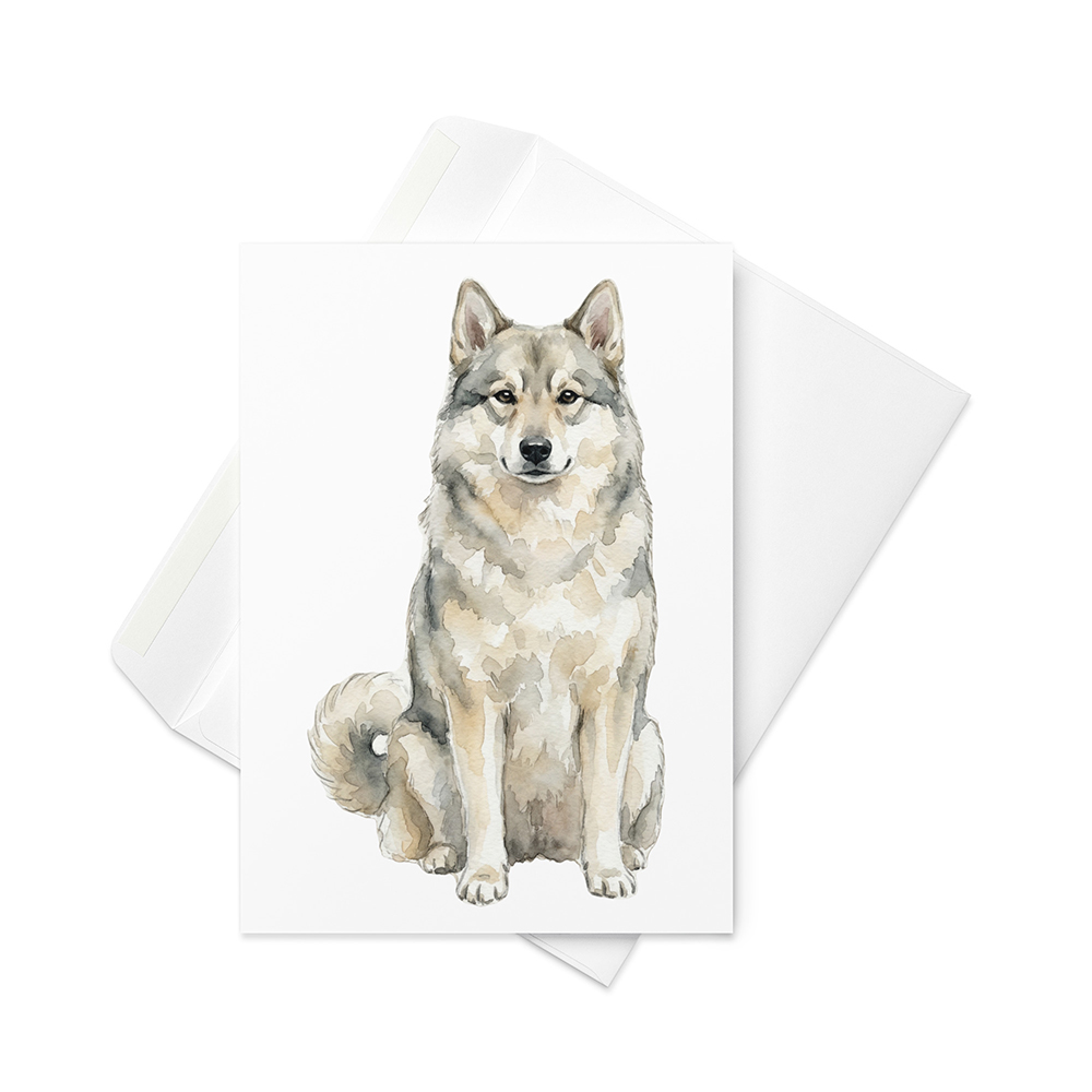 Vikt kort med östsibirisk lajka