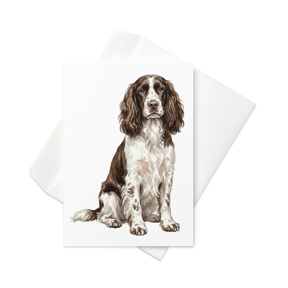 Vikt kort med polski spaniel mysliwski