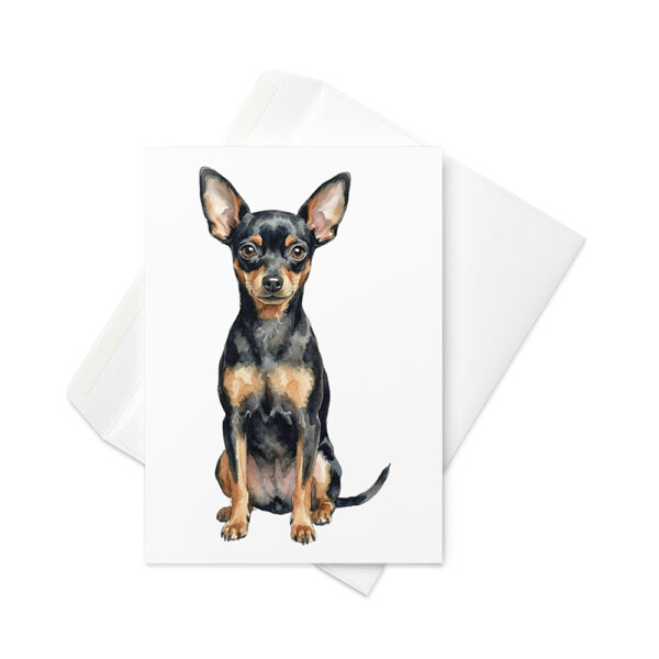 Prague Ratter Greeting Card