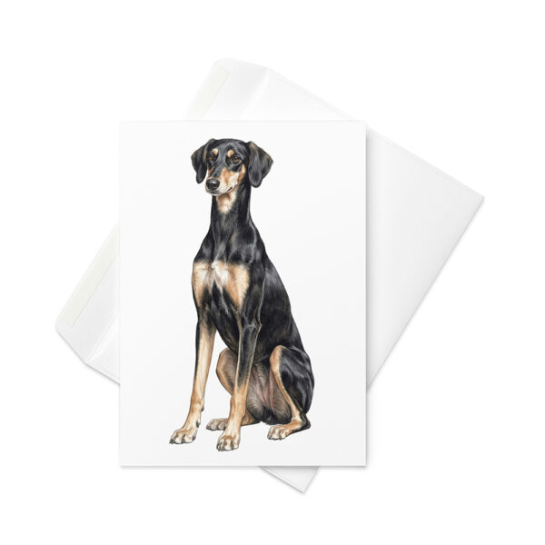 Vikt kort med saluki