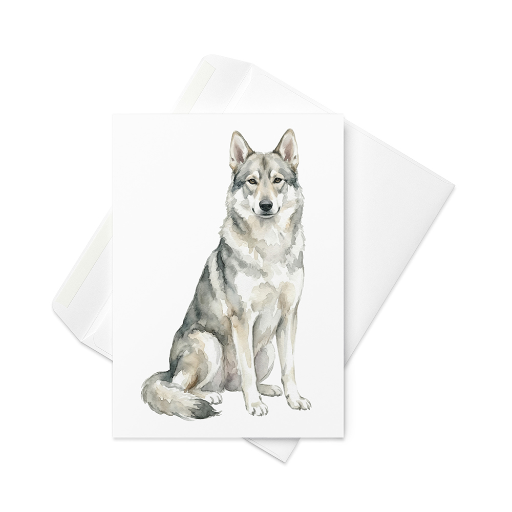 Vikt kort med västsibirisk lajka