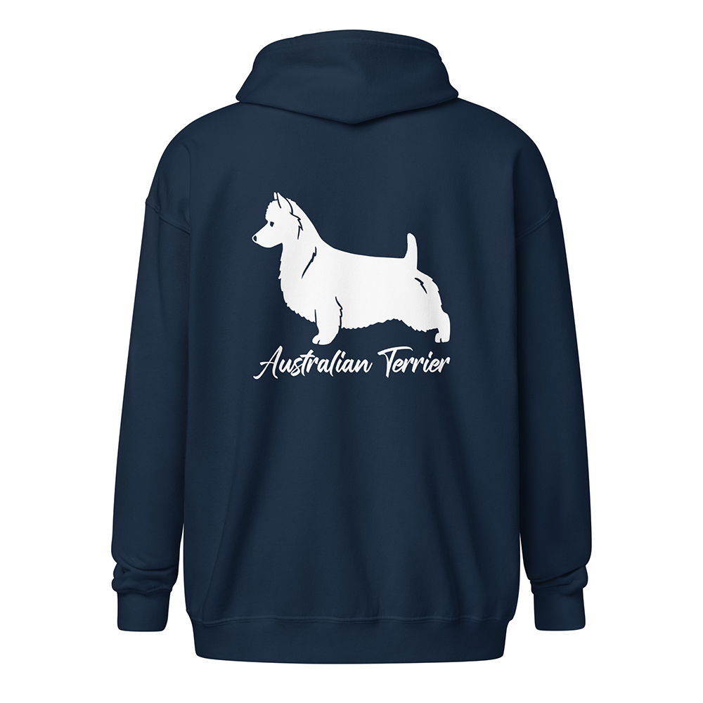 hoodie-navy-back-Australisk terrier 1166