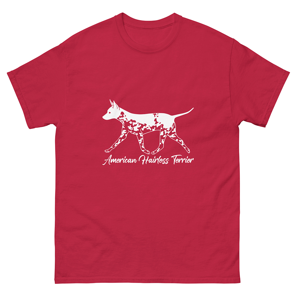 tee-cardinal-American hairless terrier 1328