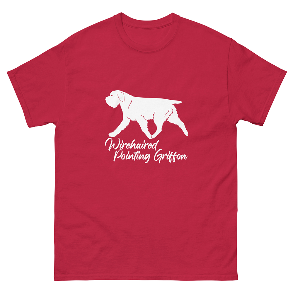 tee-cardinal-Wirehaired Pointing Griffon 1083