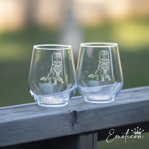 Glas australian shepherd