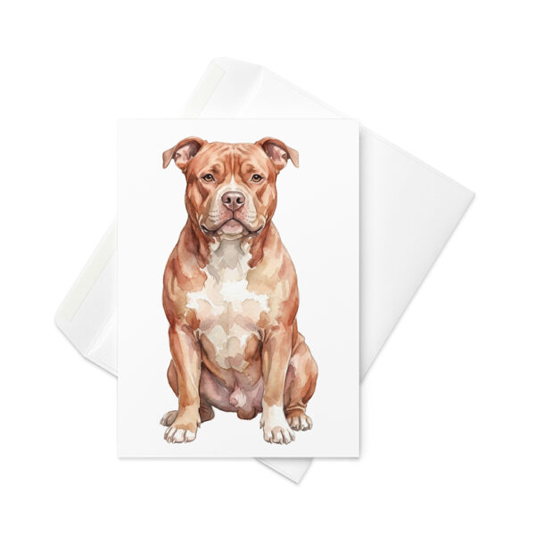 Vikt kort med american bully