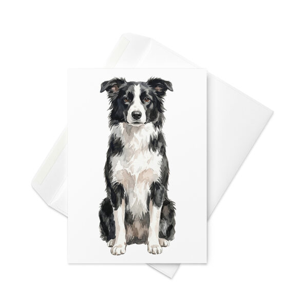 Vikt kort med border collie