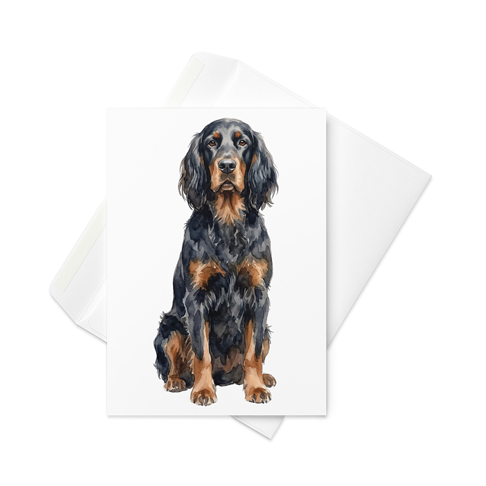 Vikt kort med gordonsetter