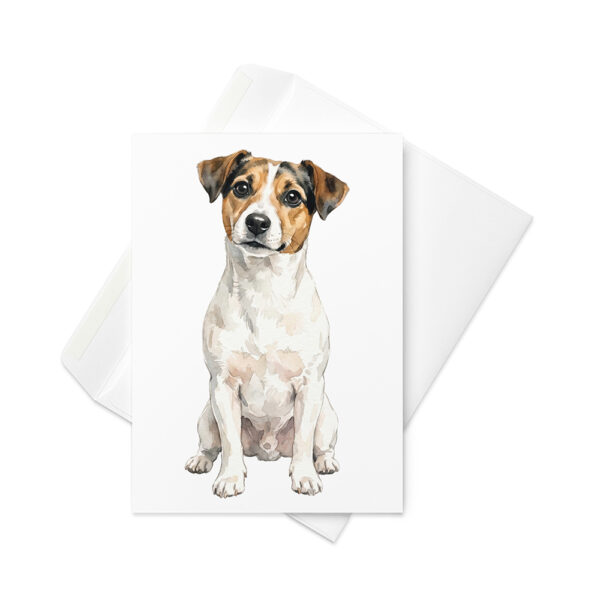 Vikt kort med jack russell terrier