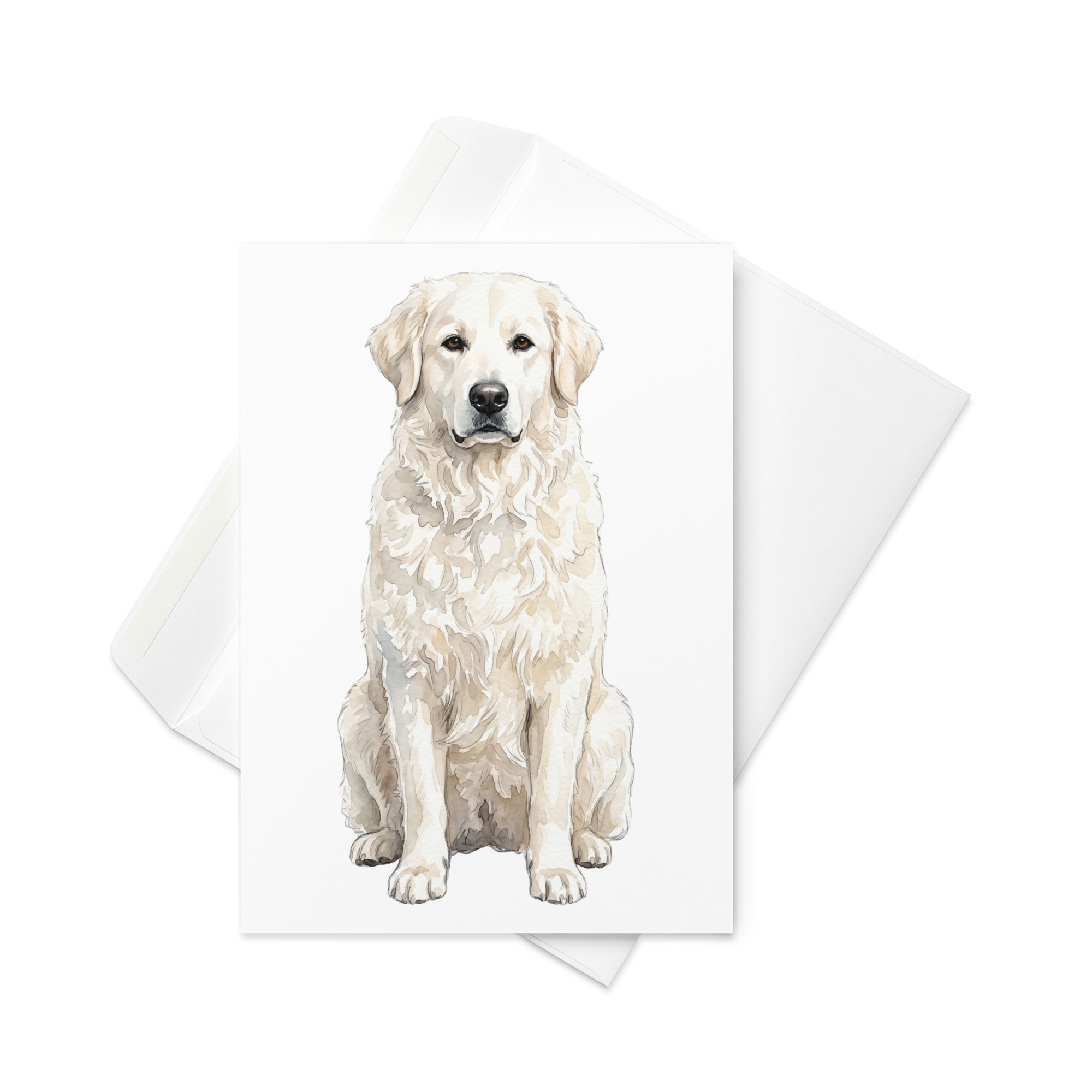 Vikt kort med kuvasz