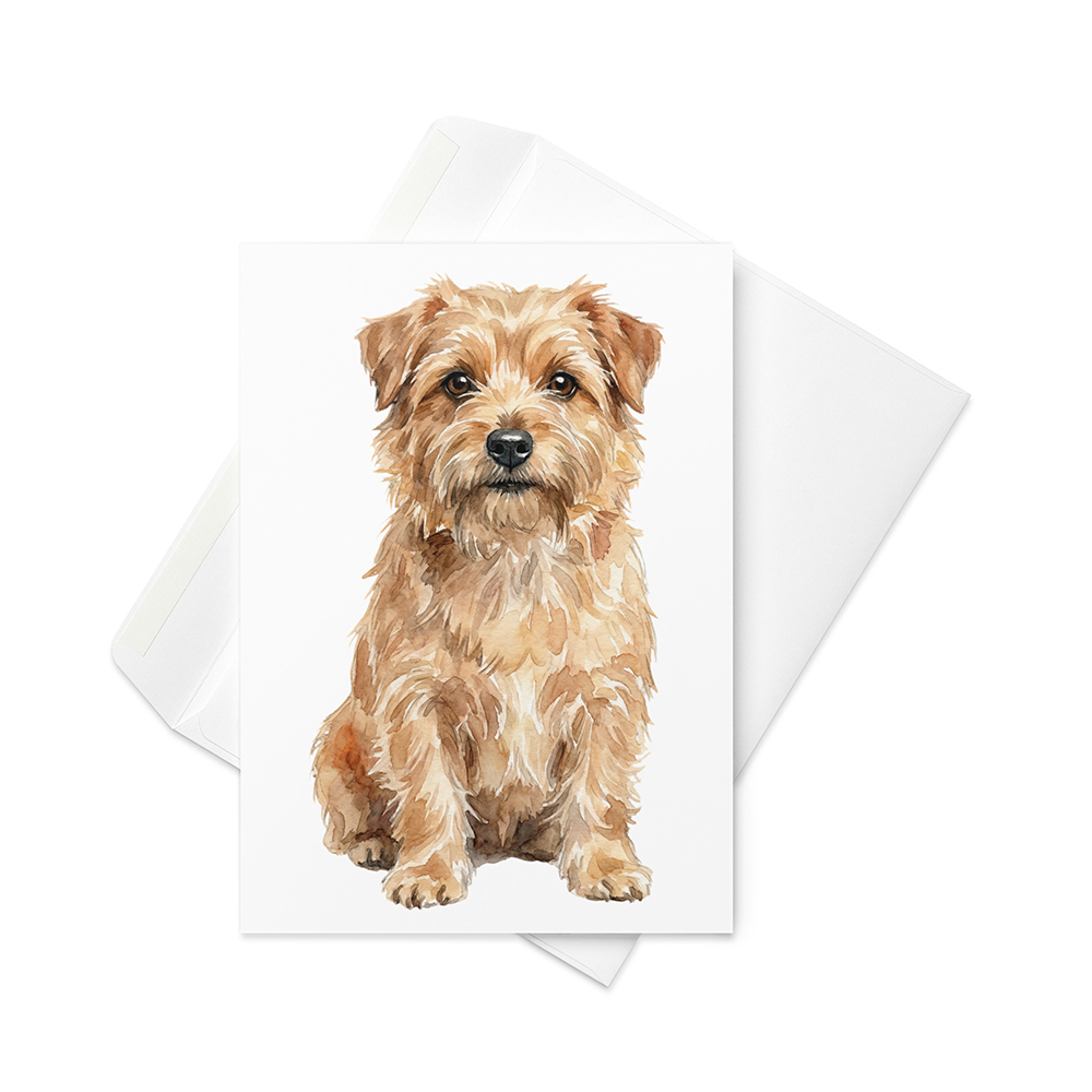 Vikt kort med norfolkterrier