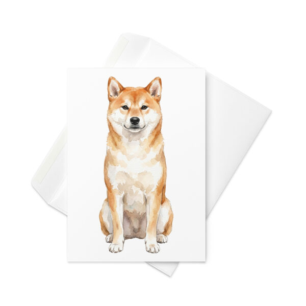 Vikt kort med shiba