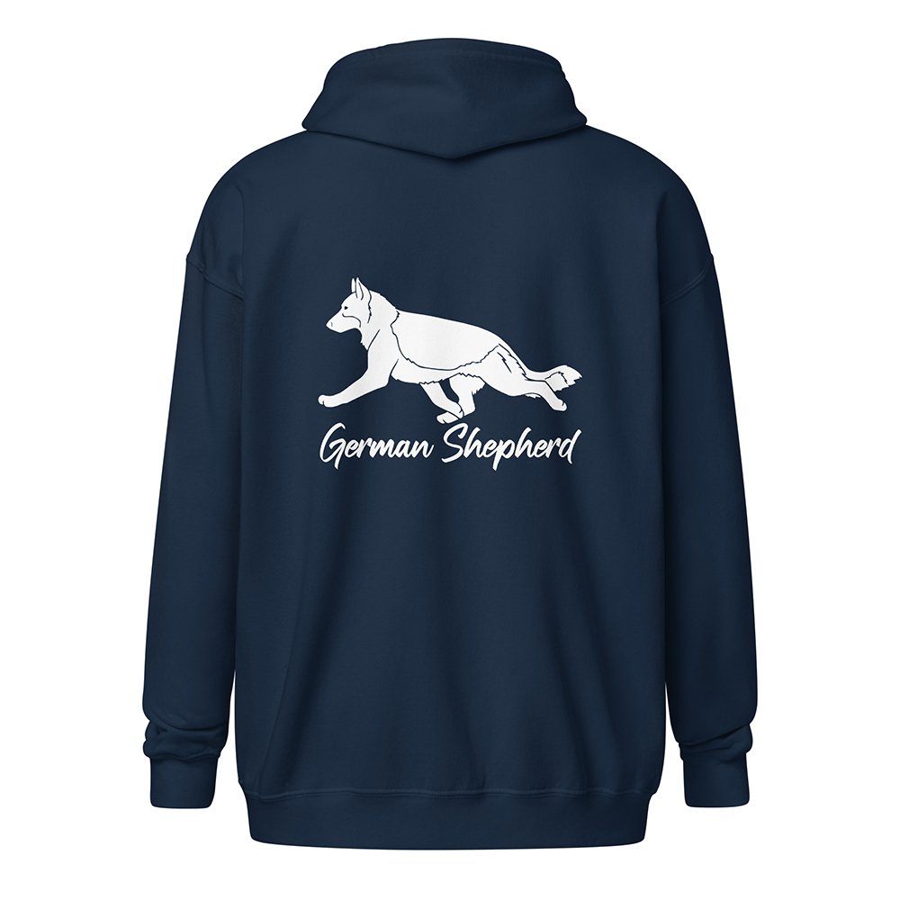 hoodie-navy-back-German Shepherd 1133