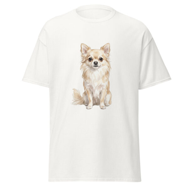 T-shirt chihuahua, långhårig
