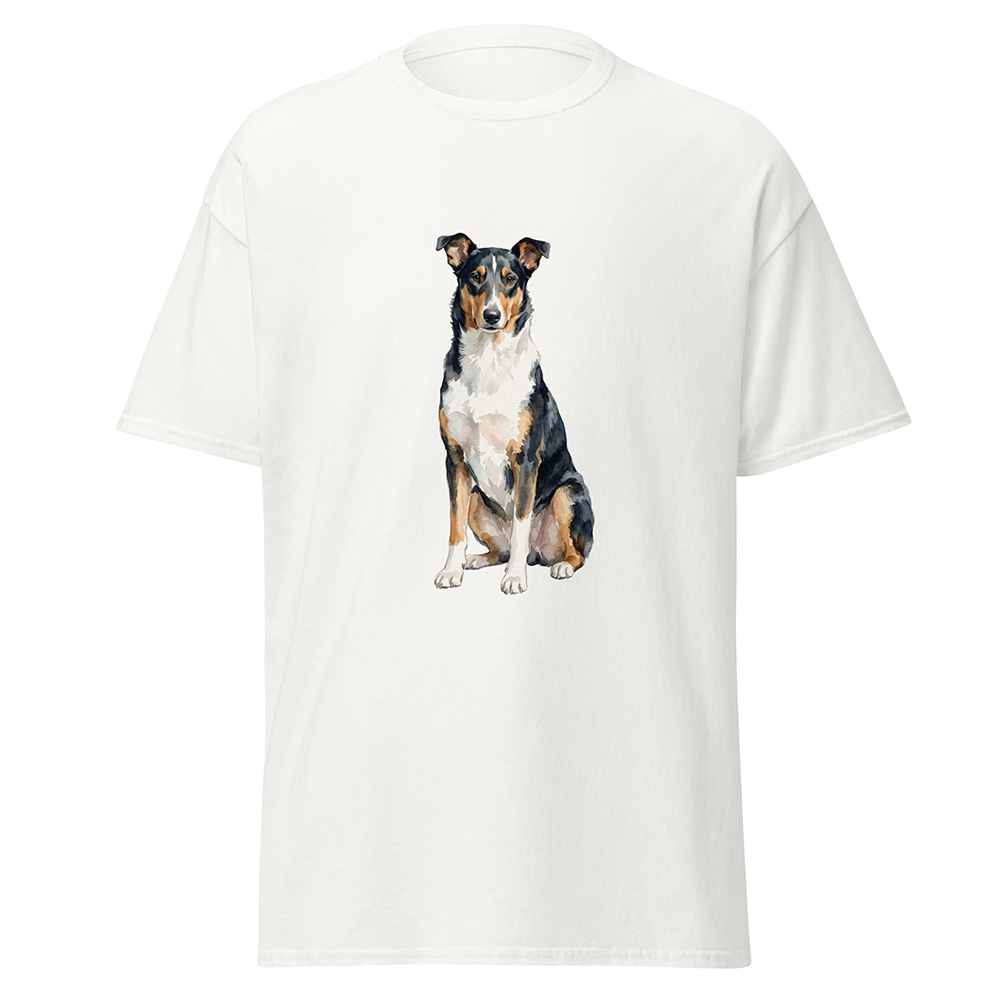 T-shirt collie, korthårig