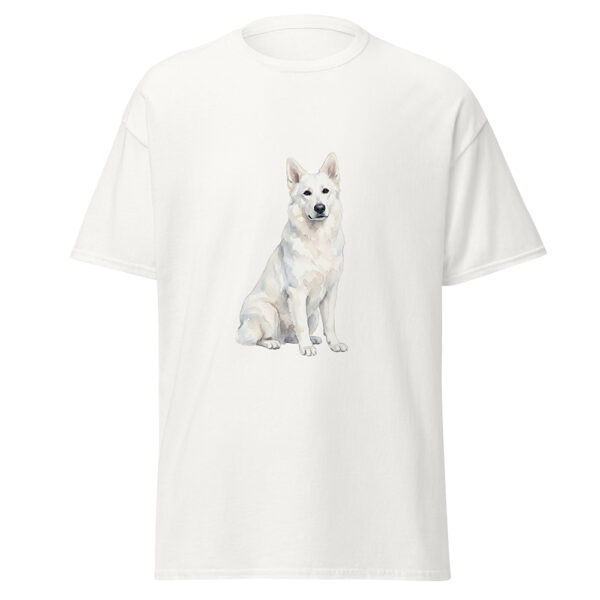 T-shirt vit herdehund