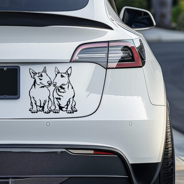 Dekal bullterrier