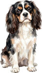 King charles spaniel WC1978
