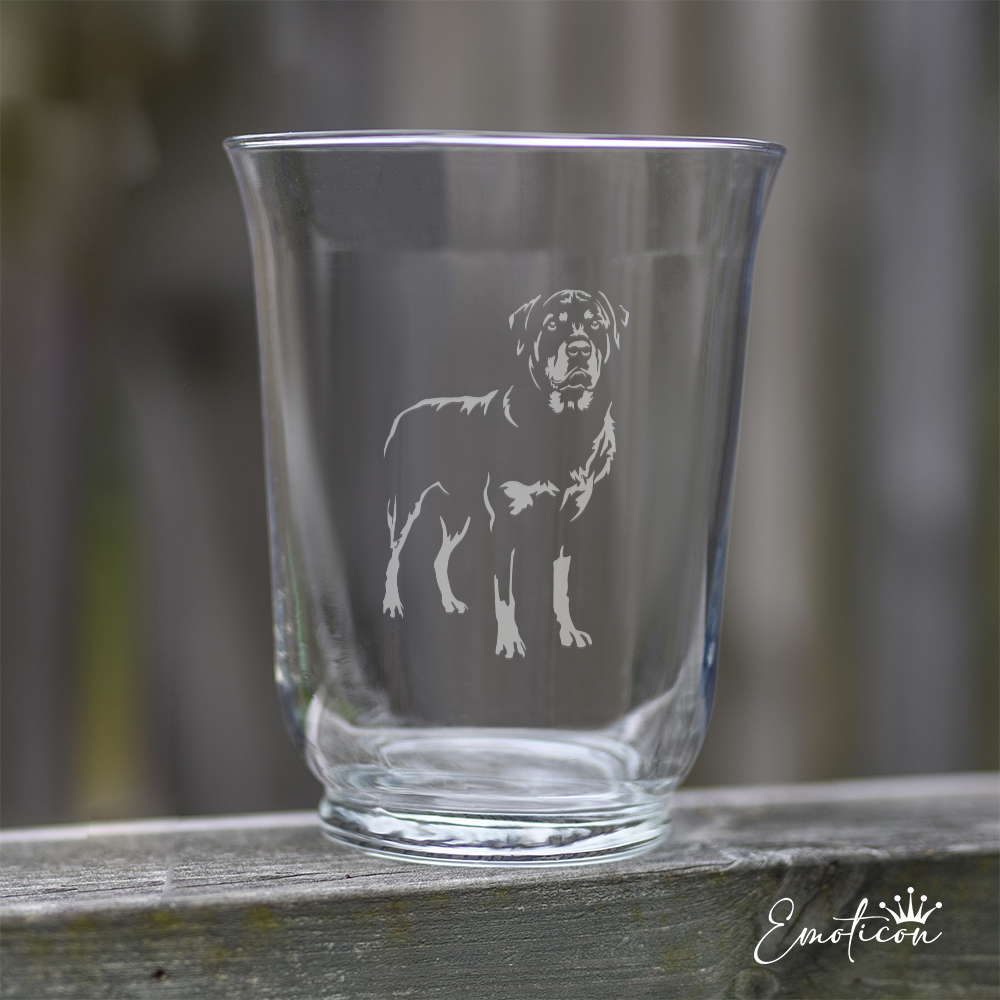 Vas/ljuslykta rottweiler