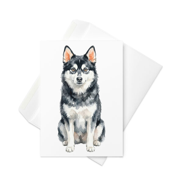 Vikt kort med alaskan klee kai