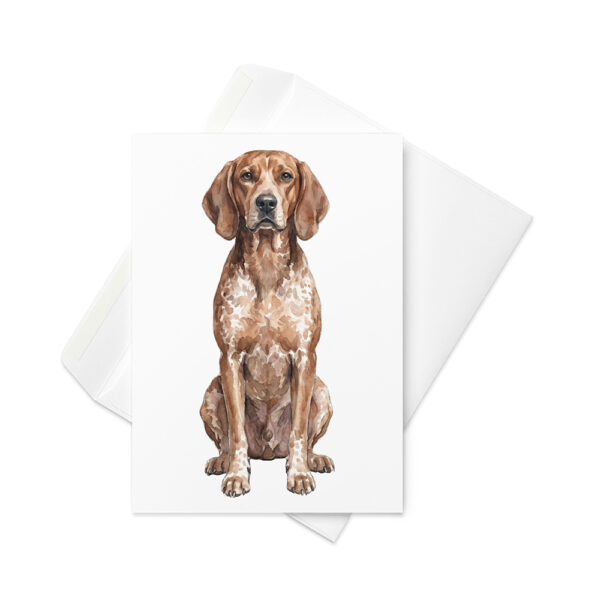 Vikt kort med american english coonhound