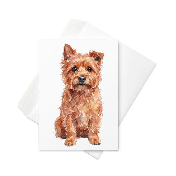 Vikt kort med cairnterrier