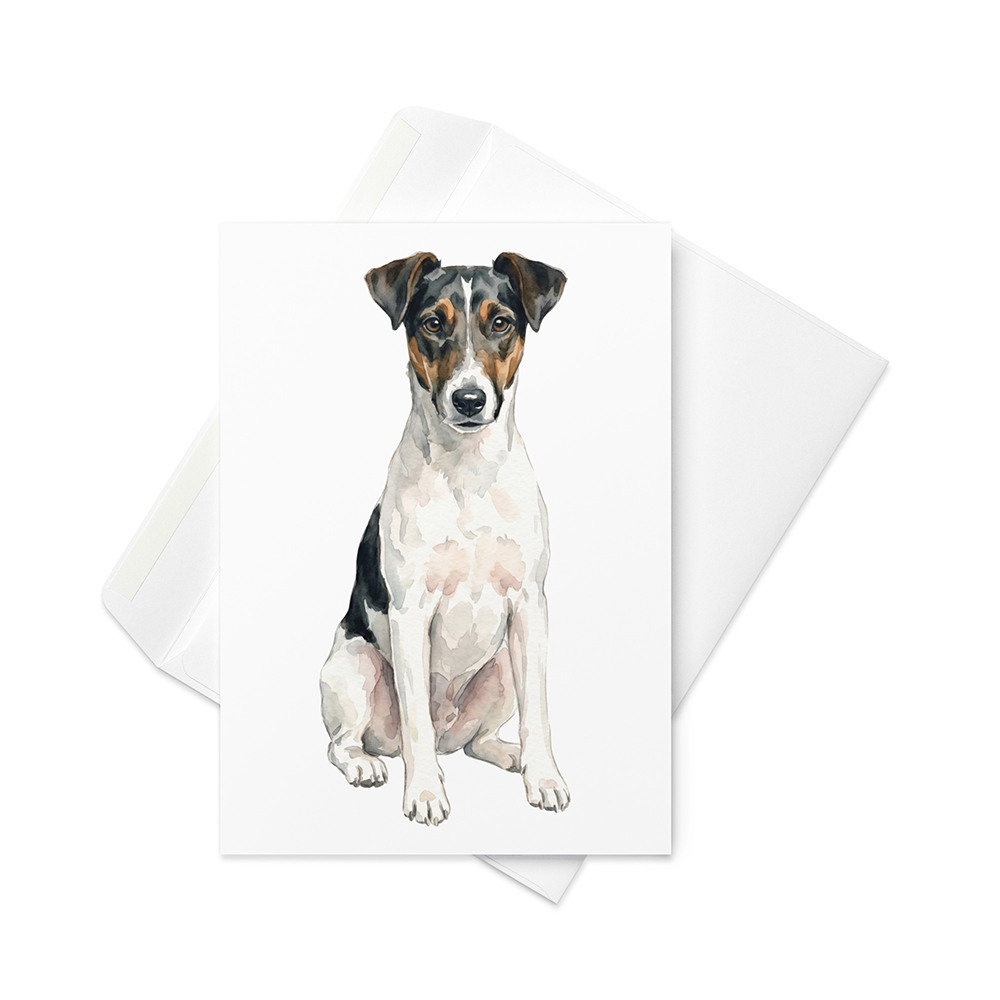 Vikt kort med släthårig foxterrier