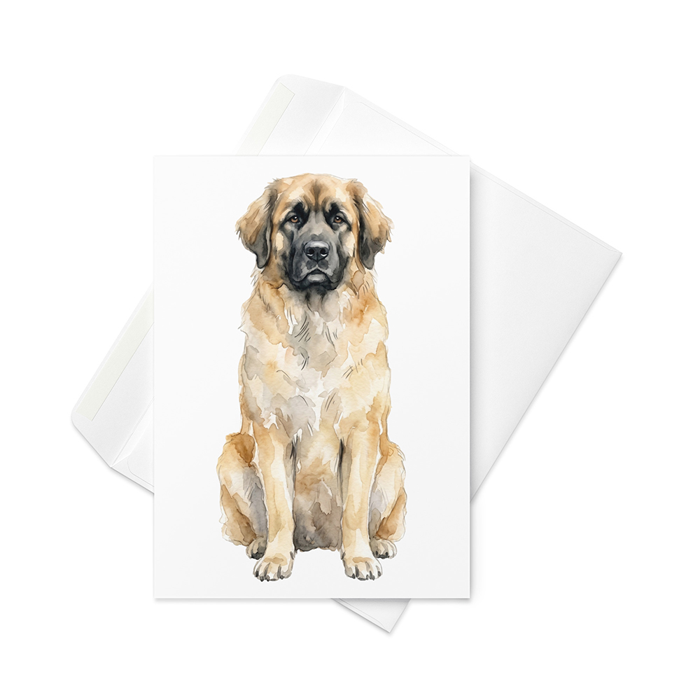 Greeting Card Leonberger