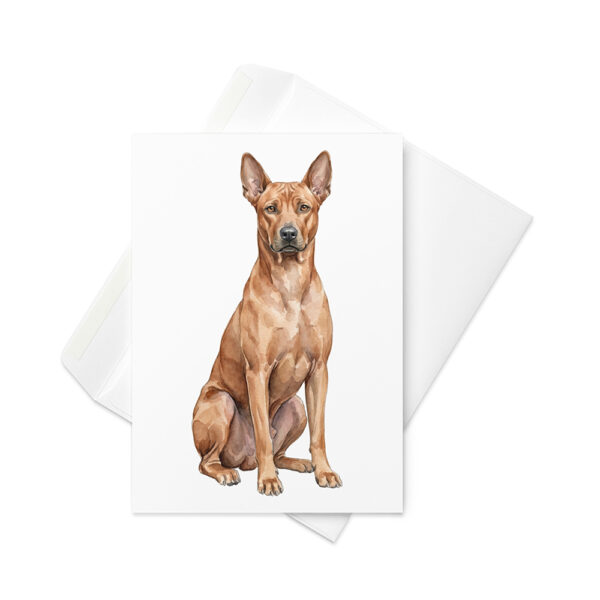 Vikt kort med thai ridgeback dog