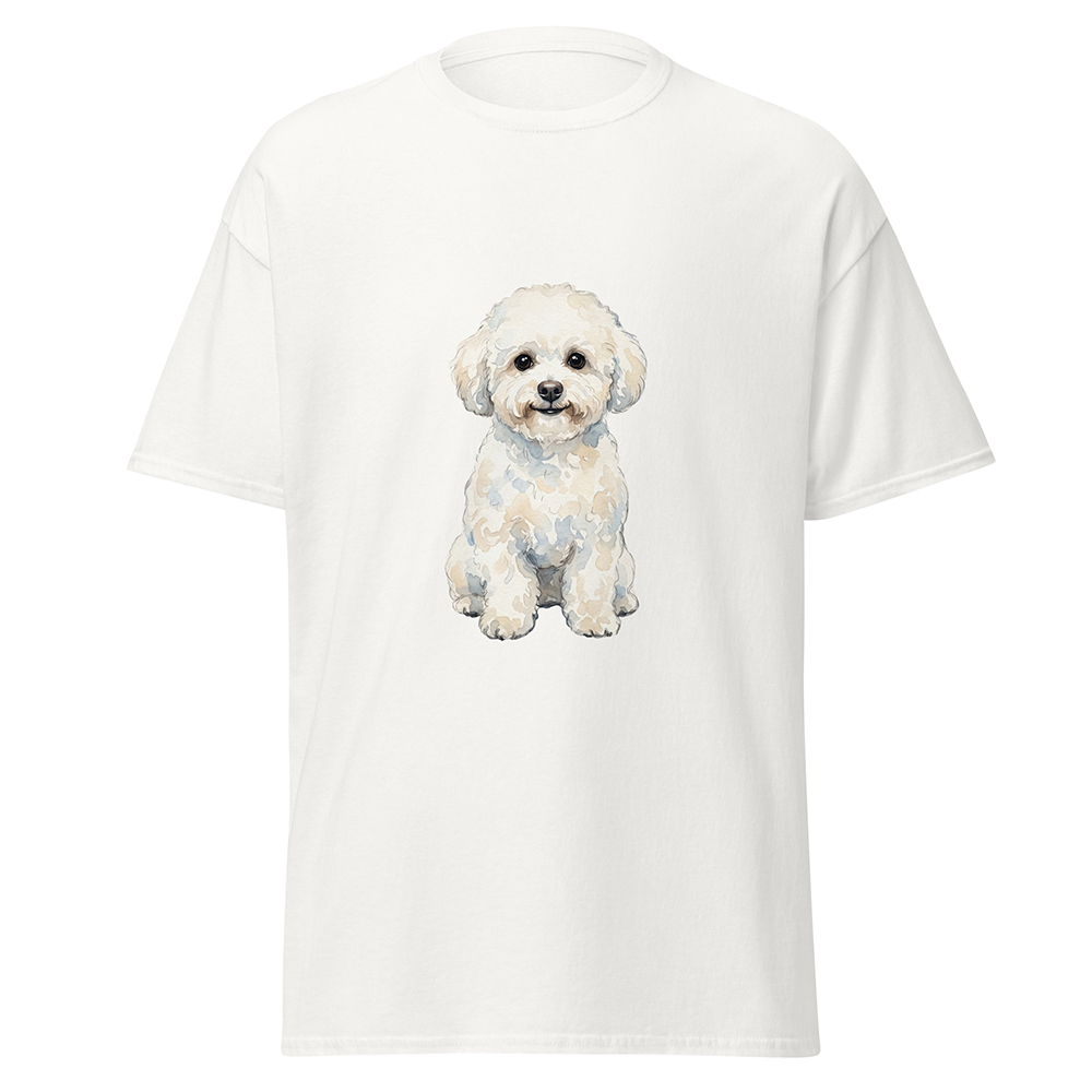 T-shirt bichon frisé