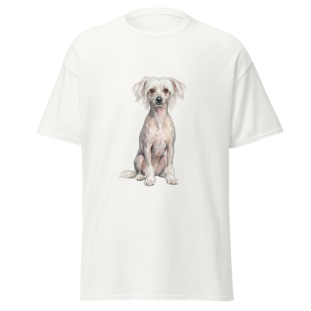 T-shirt chinese crested dog