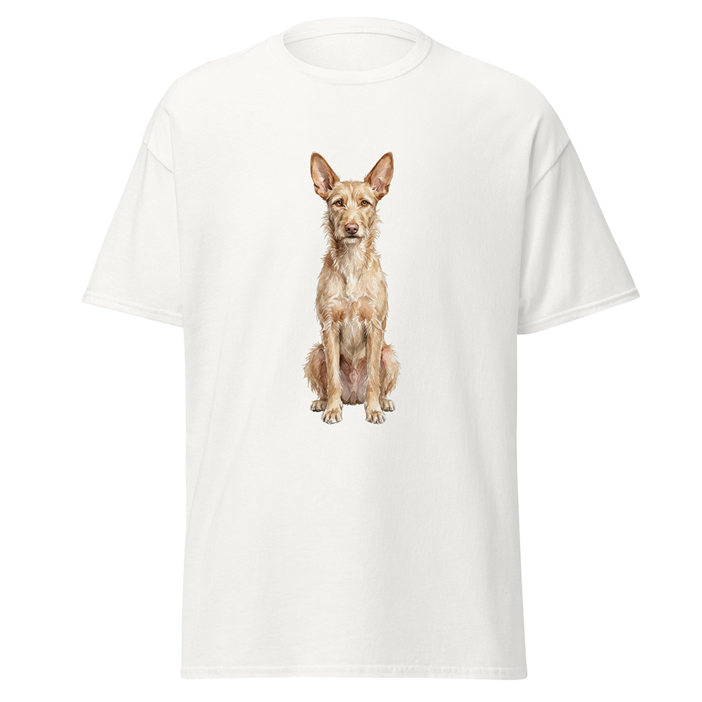 T-shirt podenco ibicenco, strävhårig