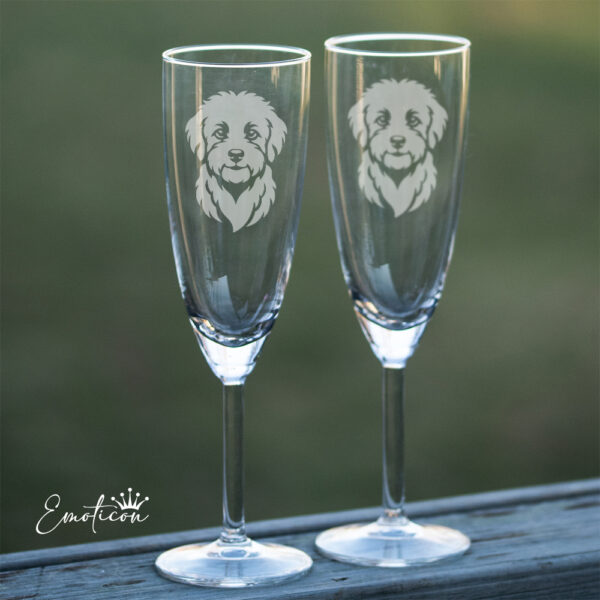 Champagneglas bolognese