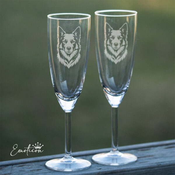 Champagneglas aidi