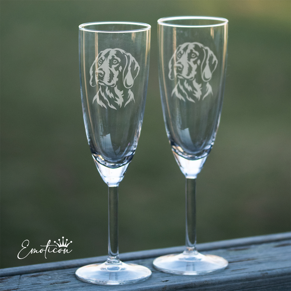 Champagneglas erdélyi kopó