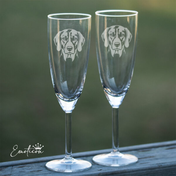 Champagneglas estnisk stövare