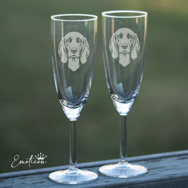 Champagneglas hygenstövare