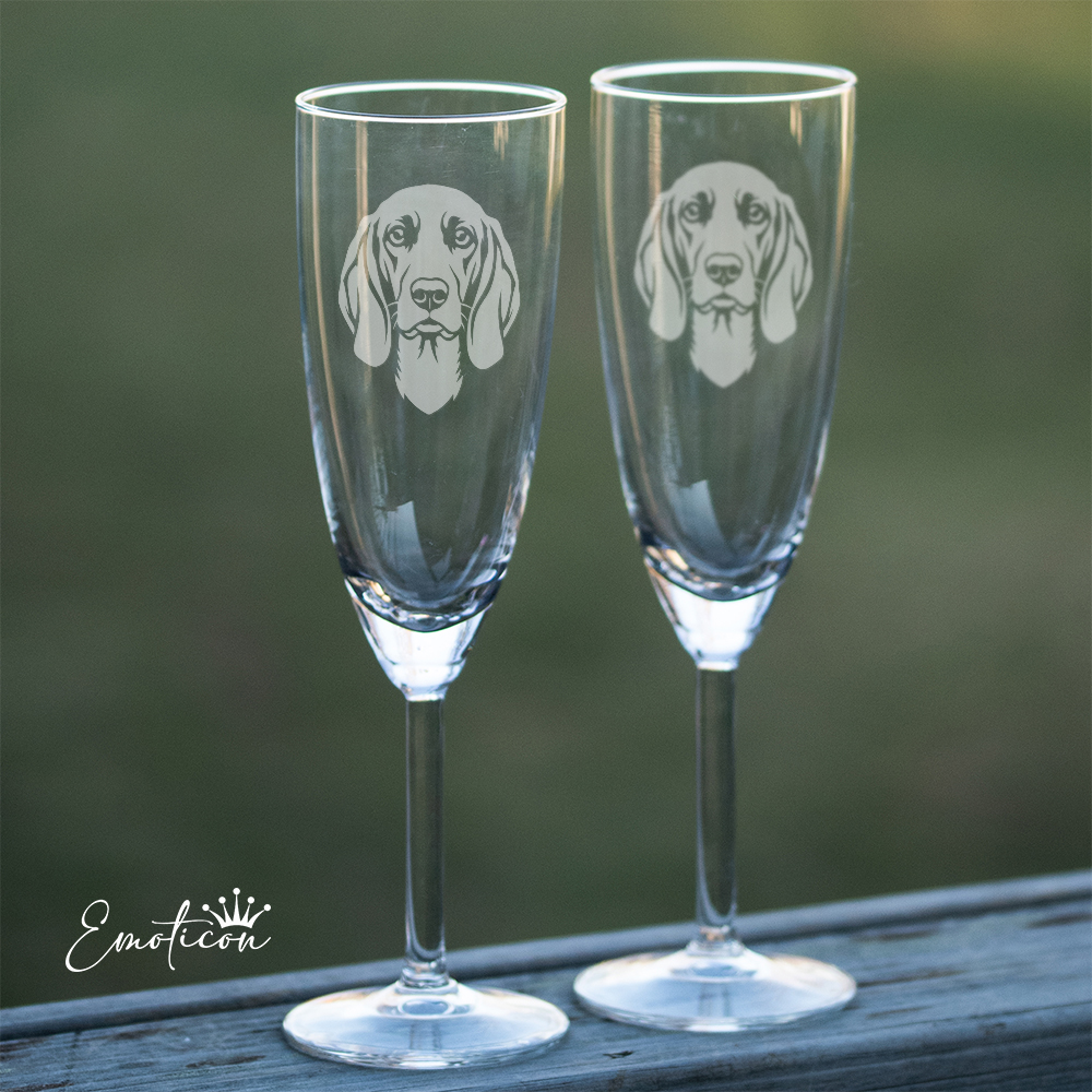 Champagneglas hygenstövare