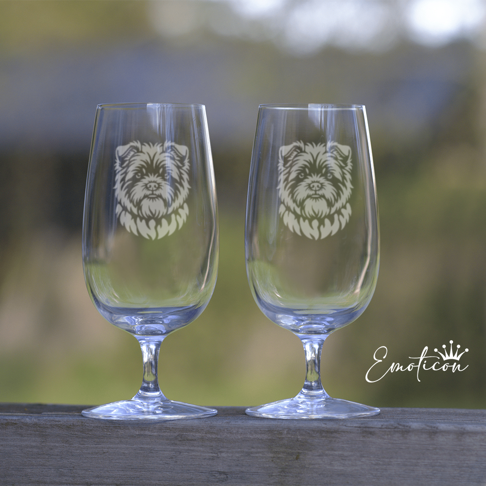 Ölglas affenpinscher